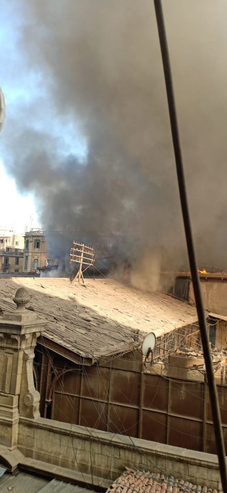 الحماية المدنية تسيطر على حريق العتبة