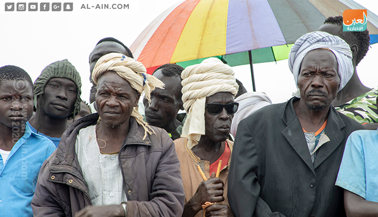 لاجئون من ولاية النيل الأزرق السودانية بأحد المعسكرات الإثيوبية
