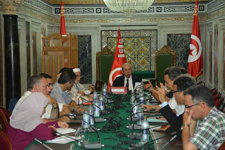 موقع أحد التفجيرين في العاصمة التونسية