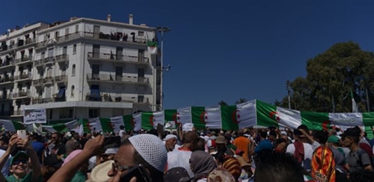 جانب من مظاهرات الجزائر