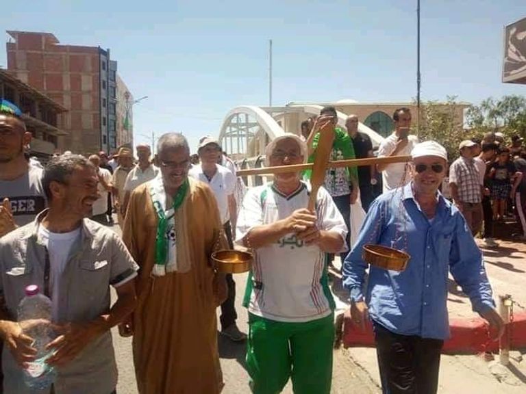 جانب من مظاهرات الجزائر