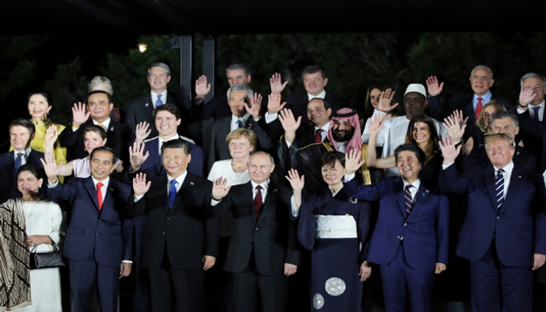 قادة مجموعة العشرين يختتمون قمتهم في اليابان