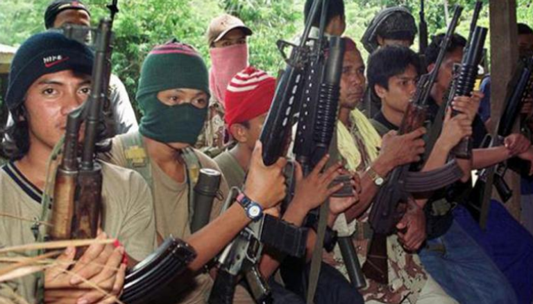 عناصر جماعة أبو سياف الإرهابية في الفلبين