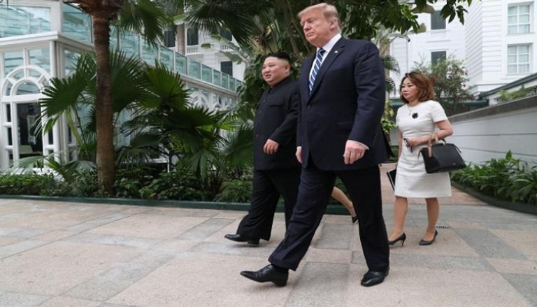 الرئيس الأمريكي والزعيم الكوري الشمالي في العاصمة الفيتنامية هانوي 