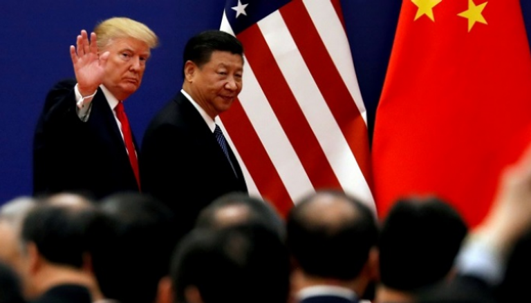 لقاء سابق بين الرئيسين الصيني والأمريكي - رويترز