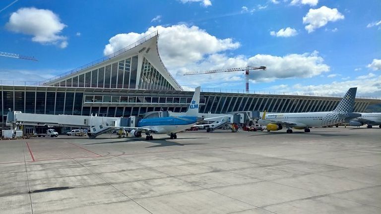 مطار Lyon-Saint Exupéry بمدينة ليون