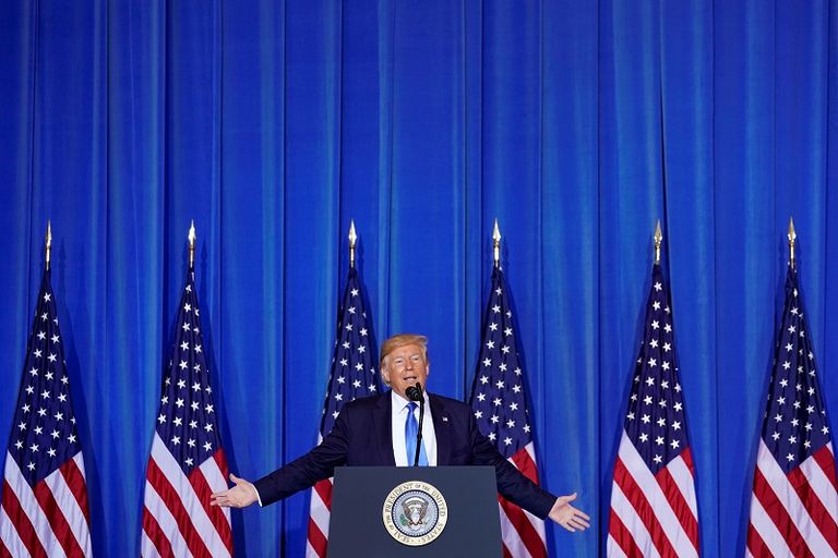 الرئيس الأمريكي دونالد ترامب