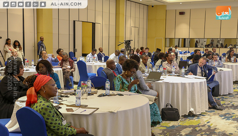 جانب من فعاليات المنتدى التجاري الإقليمي بأديس أبابا