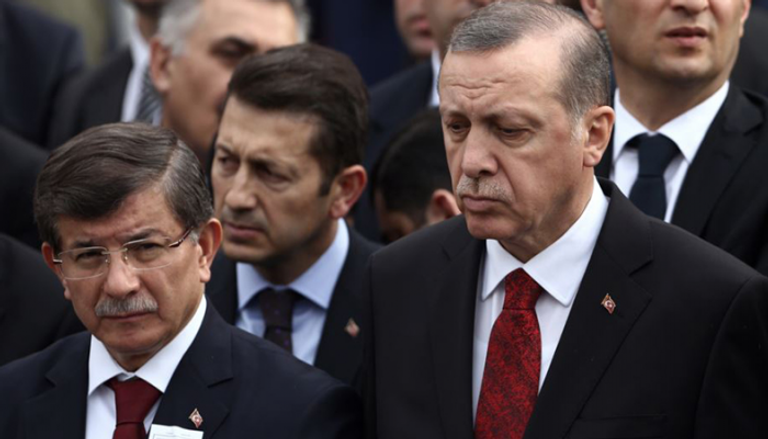 أردوغان وأحمد داود أوغلو - أرشيفية