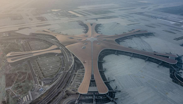 صورة لمطار الصين الجديد 