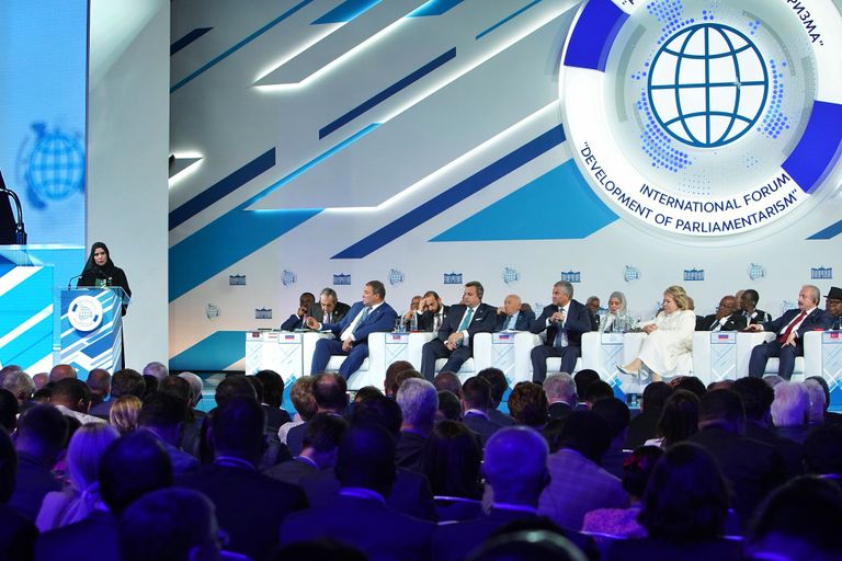 الدكتورة أمل القبيسي رئيسة المجلس الوطني الإتحادي الإماراتي