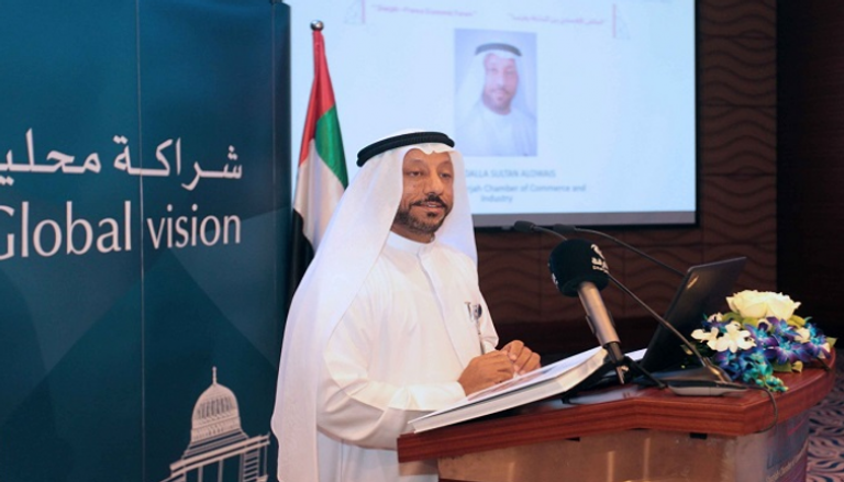 عبدالله بن سلطان العويس رئيس غرفة تجارة وصناعة الشارقة