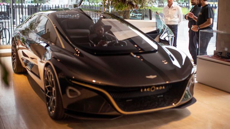 طراز Lagonda Vision 