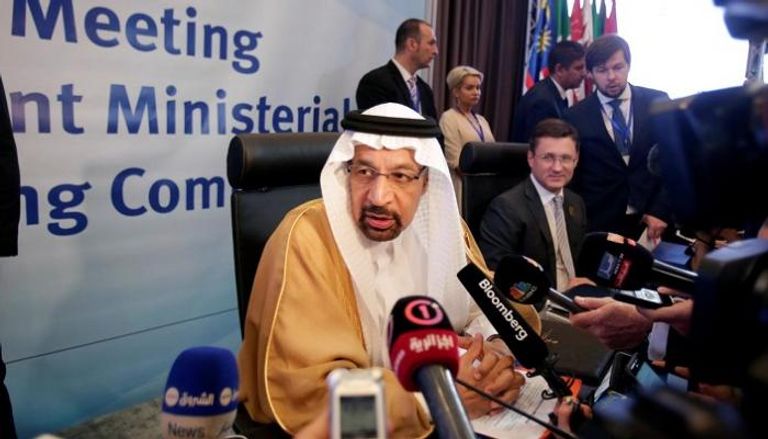وزير الطاقة السعودي ونظيره الروسي في اجتماع أوبك- أرشيف