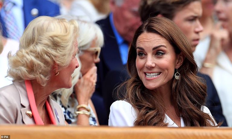 كيت ميدلتون في بطولة ويمبلدون للتنس