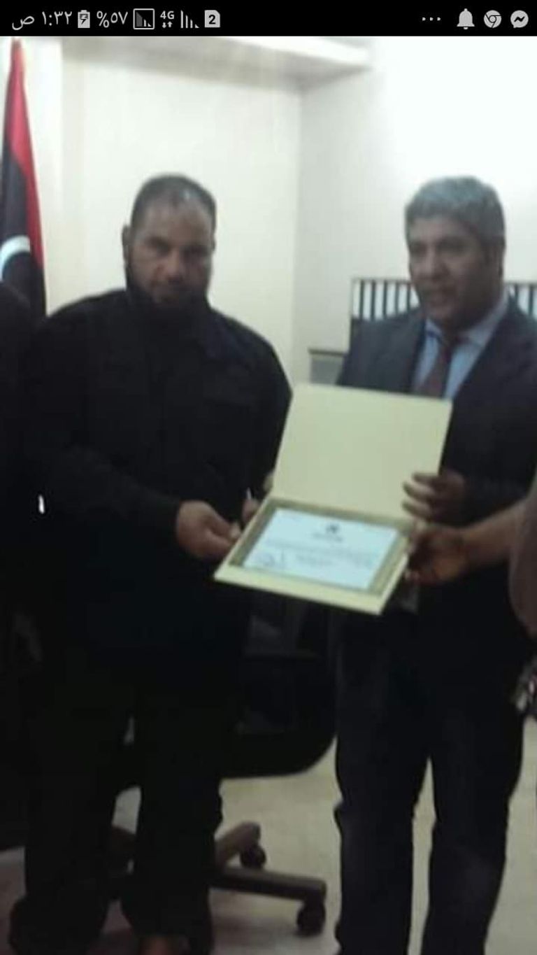 خالد الهيشري الملقب بالبوتي يسارا سجن معيتيقة