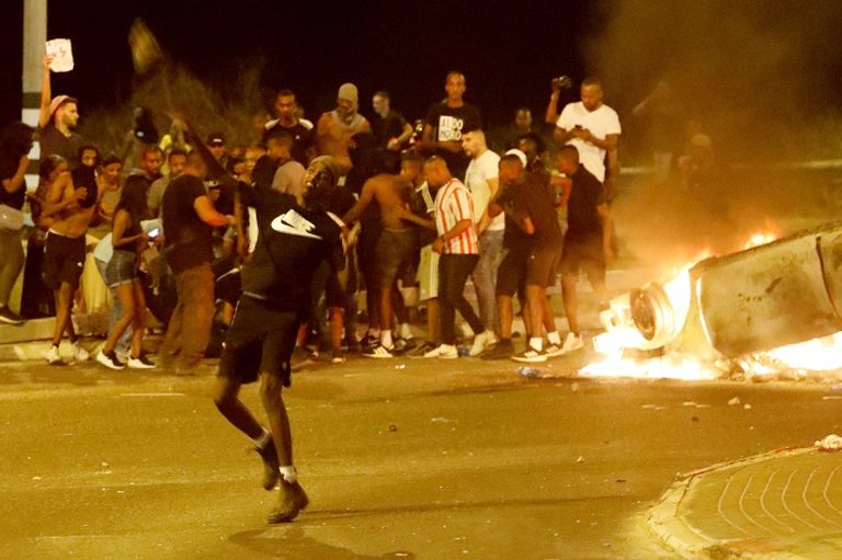 انتفاضة "يهود إثيوبيا" ضد الشرطة الإسرائيلية (أ.ف.ب) انتفاضة