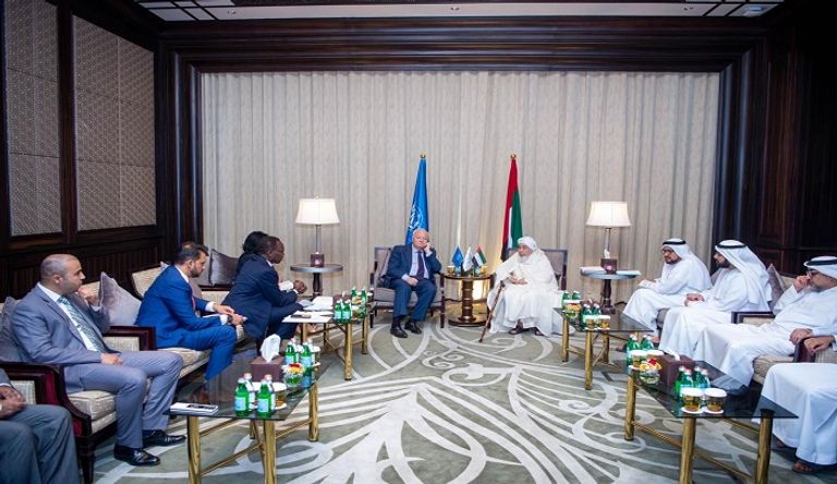 لقاء الشيخ بن بيه و"موراتينوس"