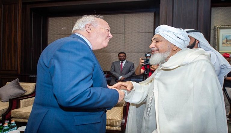 لقاء الشيخ بن بيه و"موراتينوس"