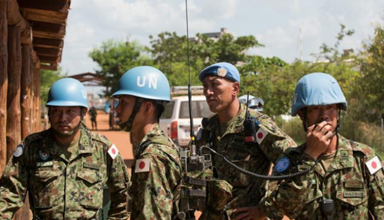 جنود تابعون للأمم المتحدة في جنوب السودان - أرشيف