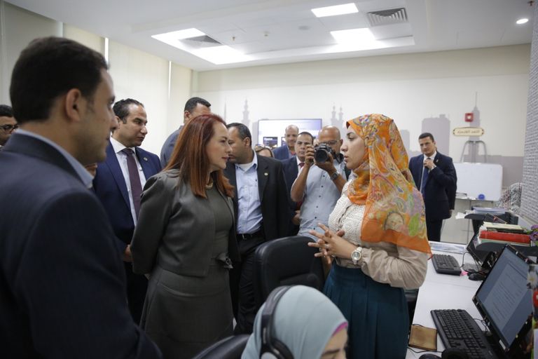 رئيسة الجمعية العامة للأمم المتحدة خلال زيارة الأزهر الشريف