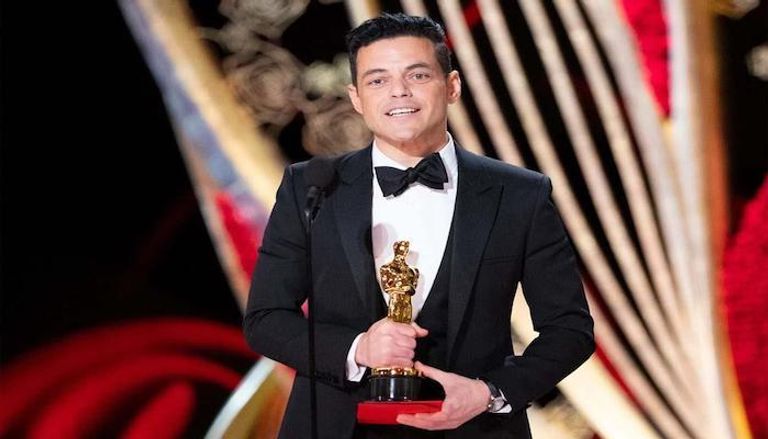 الممثل رامي مالك الحائز على الأوسكار عن دوره في Bohemian Rhapsody