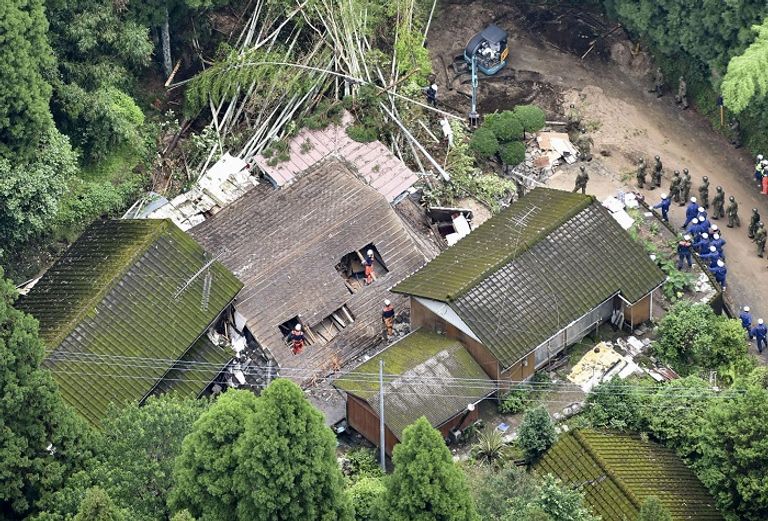 اليابان تتعرض للسيول منذ مطلع يوليو/تموز الجاري