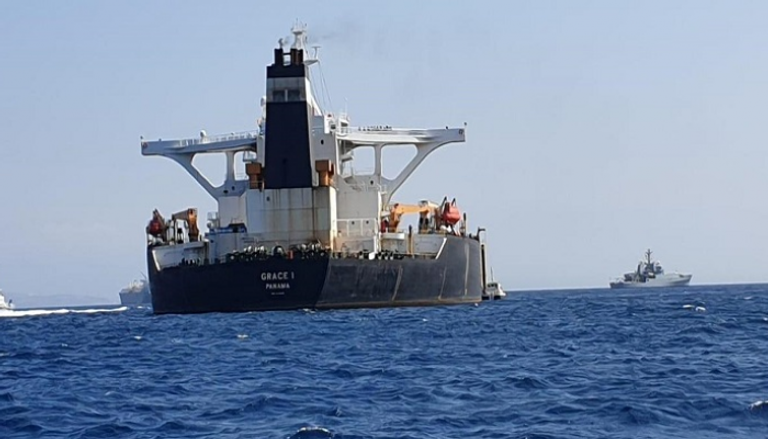 الناقلة "غريس 1" كانت تقل كميات من النفط إلى سوريا 