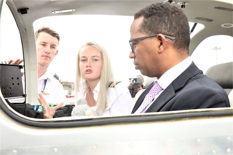 عقب وصول الطائرة إلى إثيوبيا