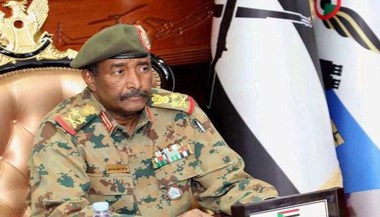 عبدالفتاح البرهان رئيس المجلس العسكري الانتقالي