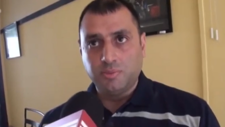 الناشط السابق في حركة حماس صهيب يوسف هنية رئيس المكتب السياسي لحماس ومرشد إيران خامنئي