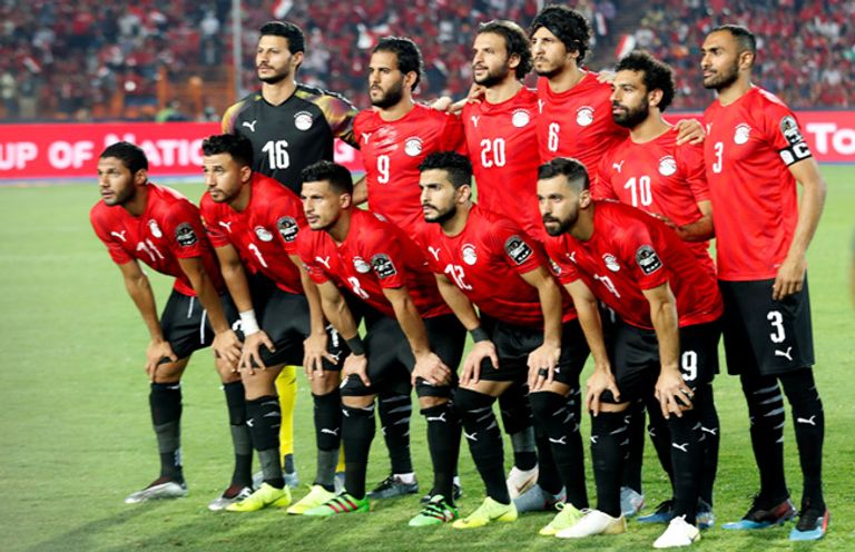 لاعبو منتخب مصر