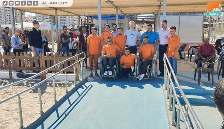 افتتاح أول استراحة لذوي الإعاقة في قطاع غزة