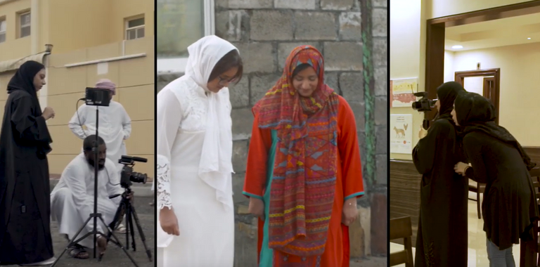 مشهد من "التجربة الفنية الإماراتية"