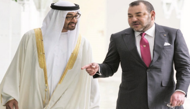 لقاء سابق يجمع بين الشيخ محمد بن زايد آل نهيان والملك محمد السادس