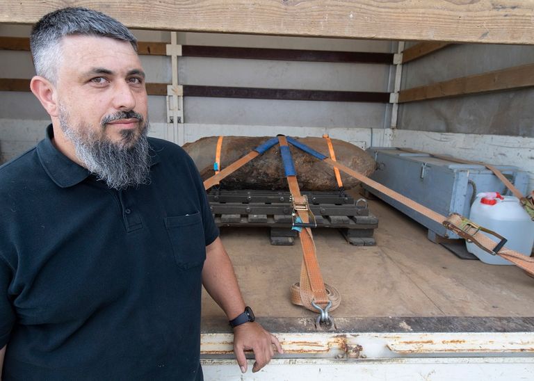 القنبلة المفككة العائدة إلى الحرب العالمية الثانية