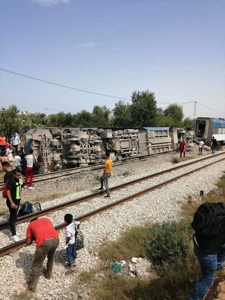 تونس شهدت العديد من حوادث القطارات مؤخرا