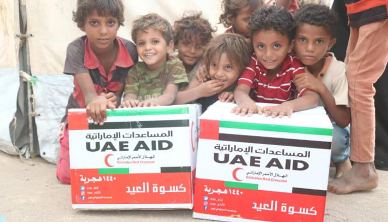 17 مليون مستفيد من المساعدات الإماراتية باليمن