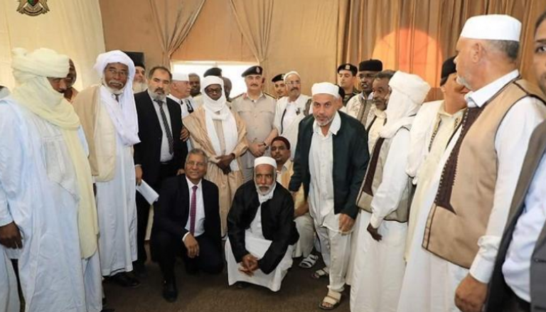 القبائل الليبية مع المشير حفتر - أرشيفية