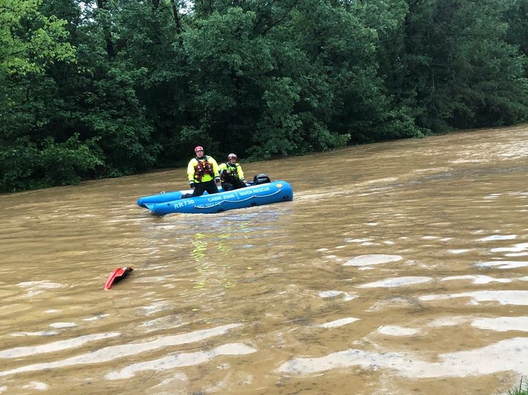 أمطار غزيرة تغرق العاصمة الأمريكية