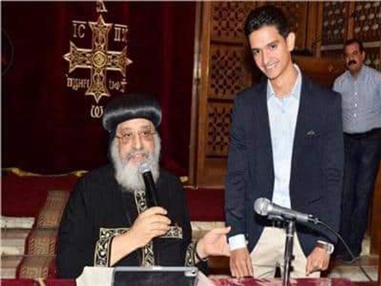 الشاب المصري "روماني أشرف"