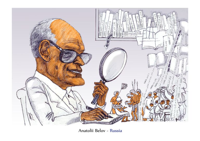 بورتريهات نجيب محفوظ تفتتح الملتقى الدولي الـ6 لفن الكاريكاتير