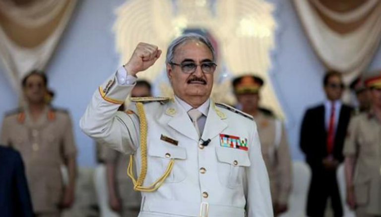 المشير خليفة حفتر  القائد العام للجيش الليبي