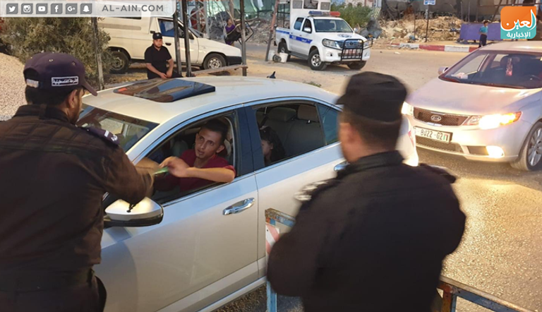 نقاط تفتيش تتبع حركة حماس في قطاع غزة