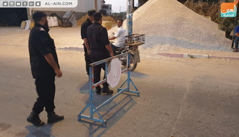 نقاط تفتيش تتبع حركة حماس في قطاع غزة