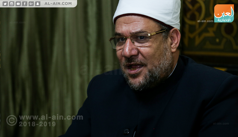 وزير الأوقاف المصري خلال حواره للعين الإخبارية