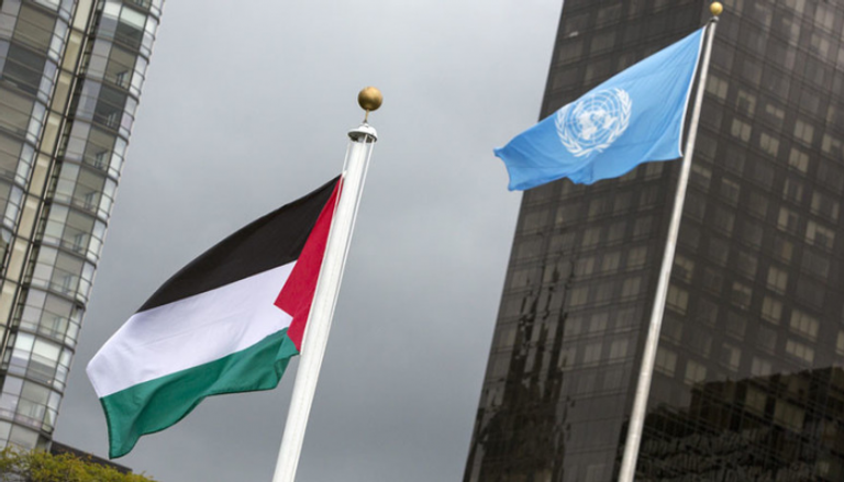 علم فلسطين في الأمم المتحدة - أرشيفية
