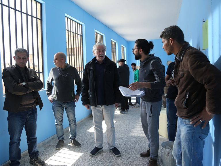 مشهد من فيلم "دم النخيل"