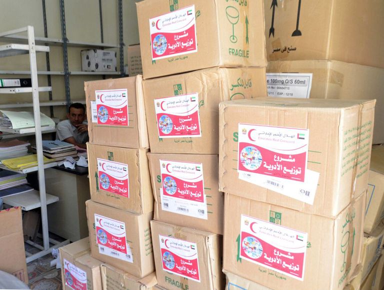 الإمارات تدعم القطاع الصحي في اليمن