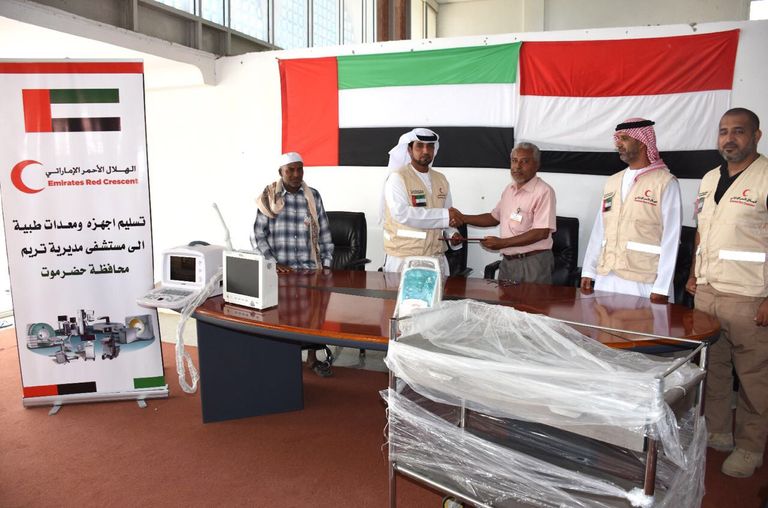 الإمارات تدعم القطاع الصحي في اليمن